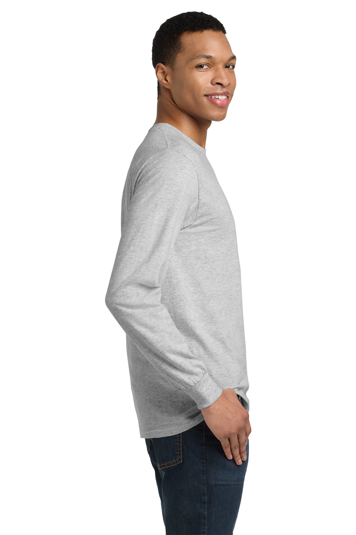 DryBlend® 50 Cotton/50 Poly Long Sleeve T-Shirt