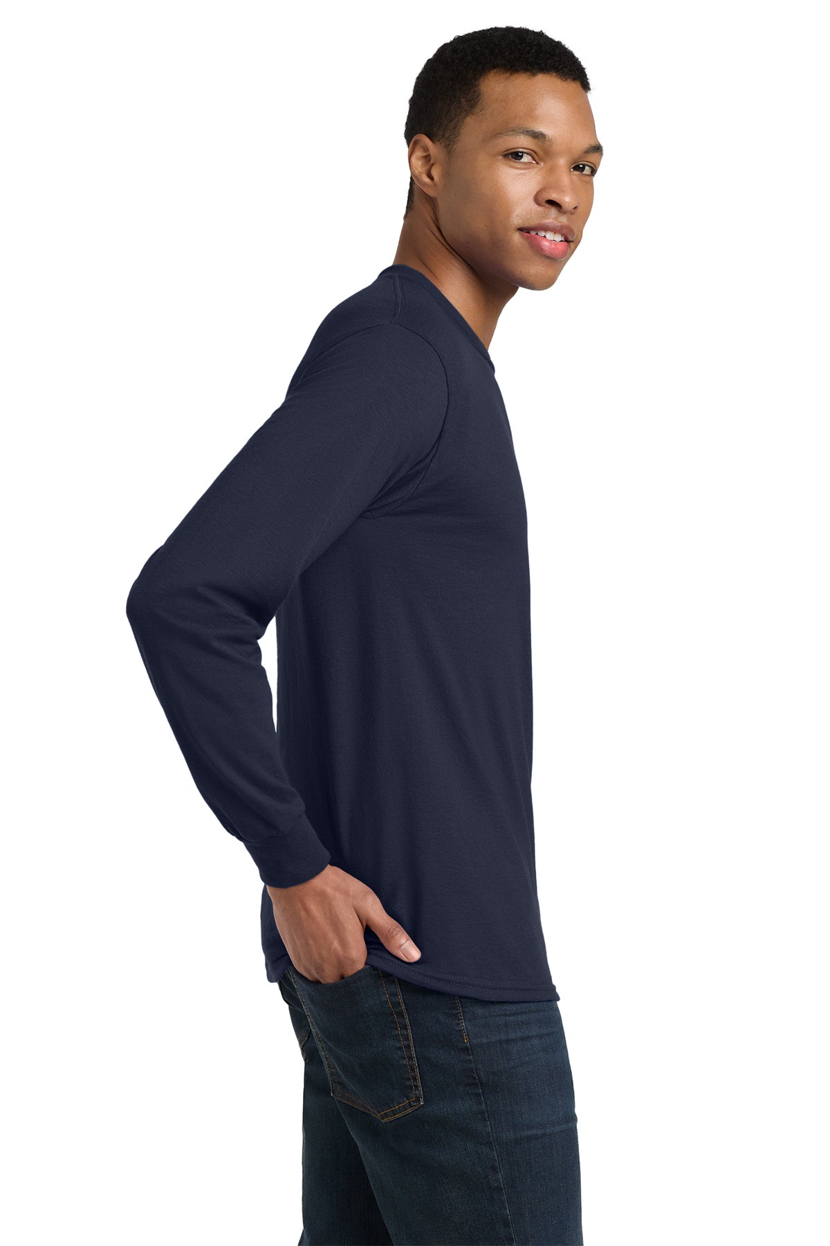 DryBlend® 50 Cotton/50 Poly Long Sleeve T-Shirt