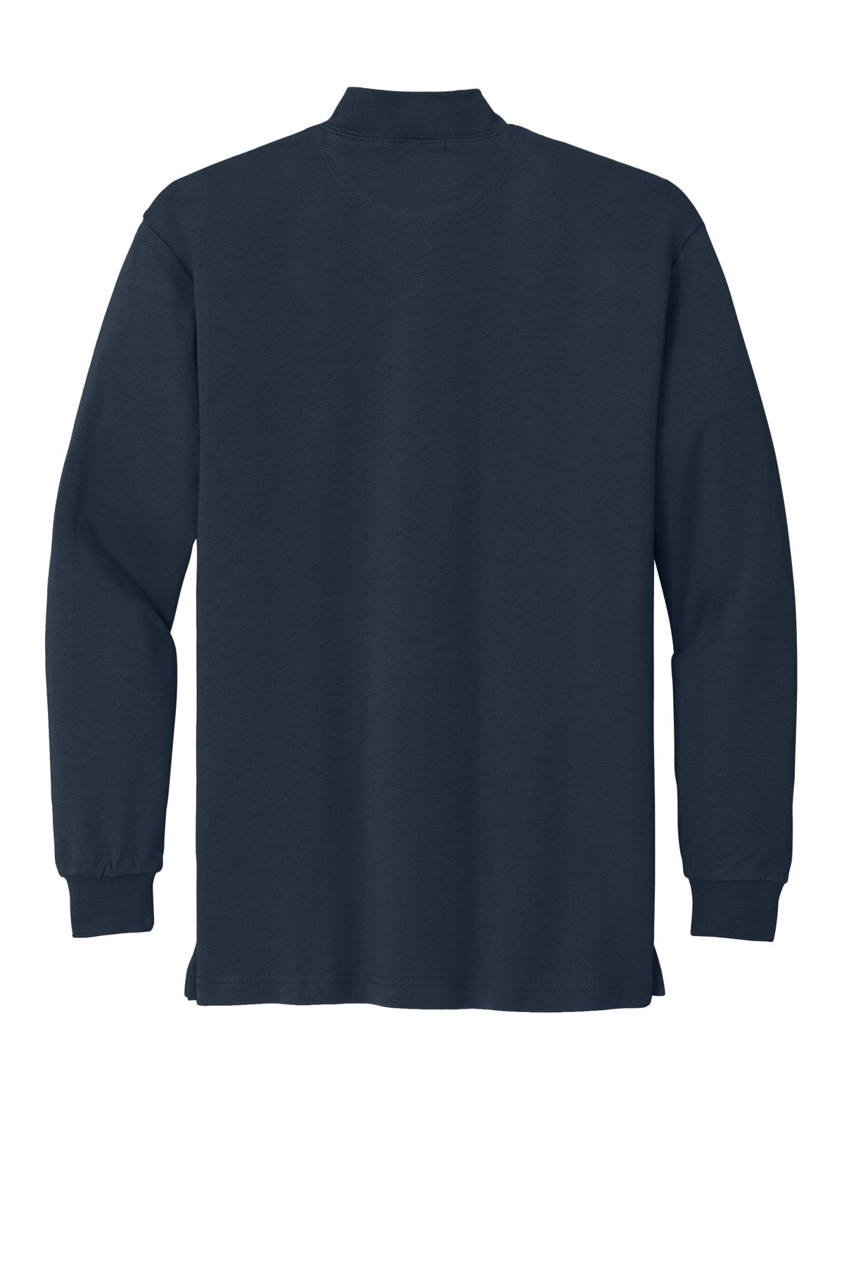 Interlock Knit Mock Turtleneck