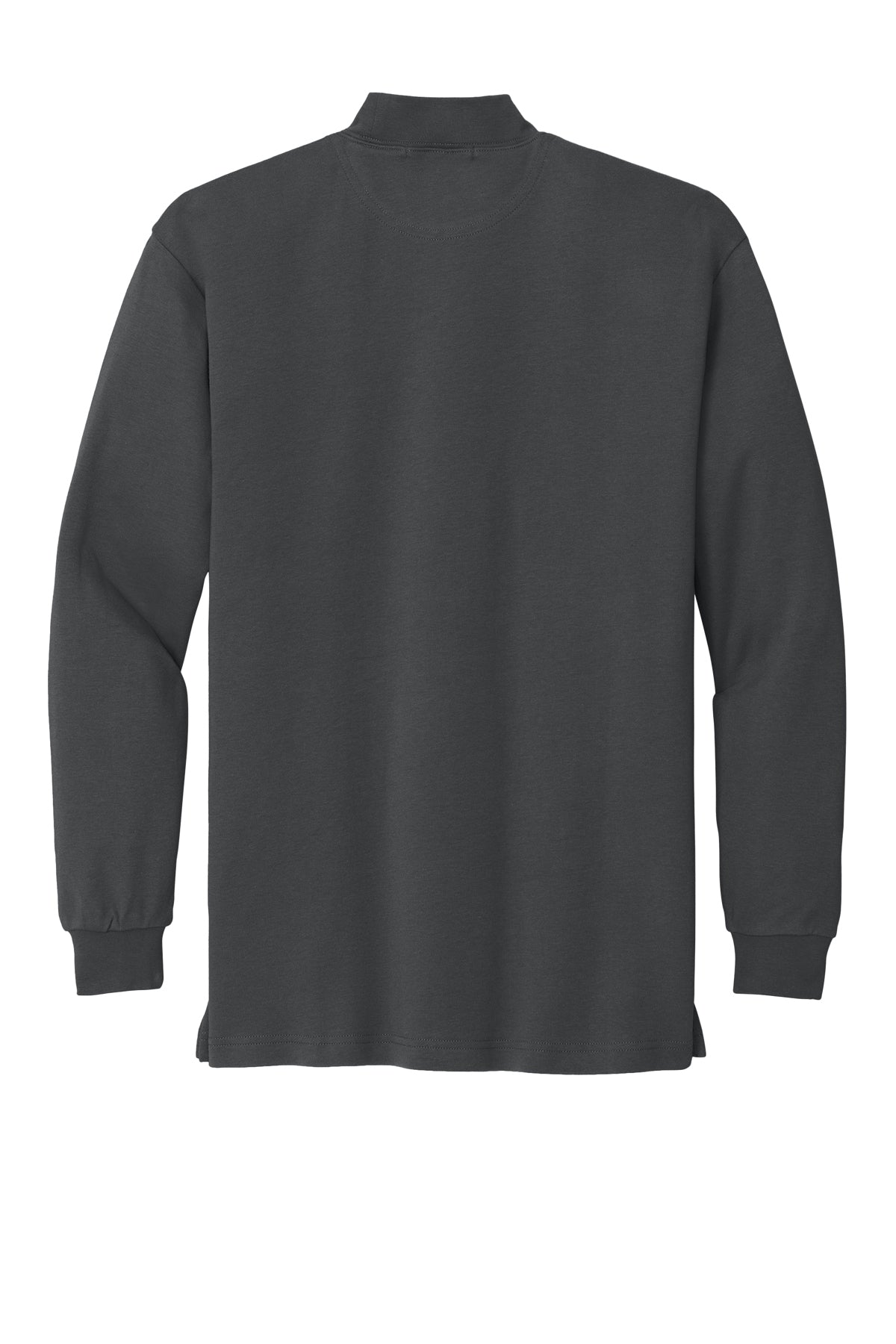Interlock Knit Mock Turtleneck