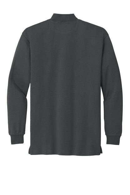 Interlock Knit Mock Turtleneck