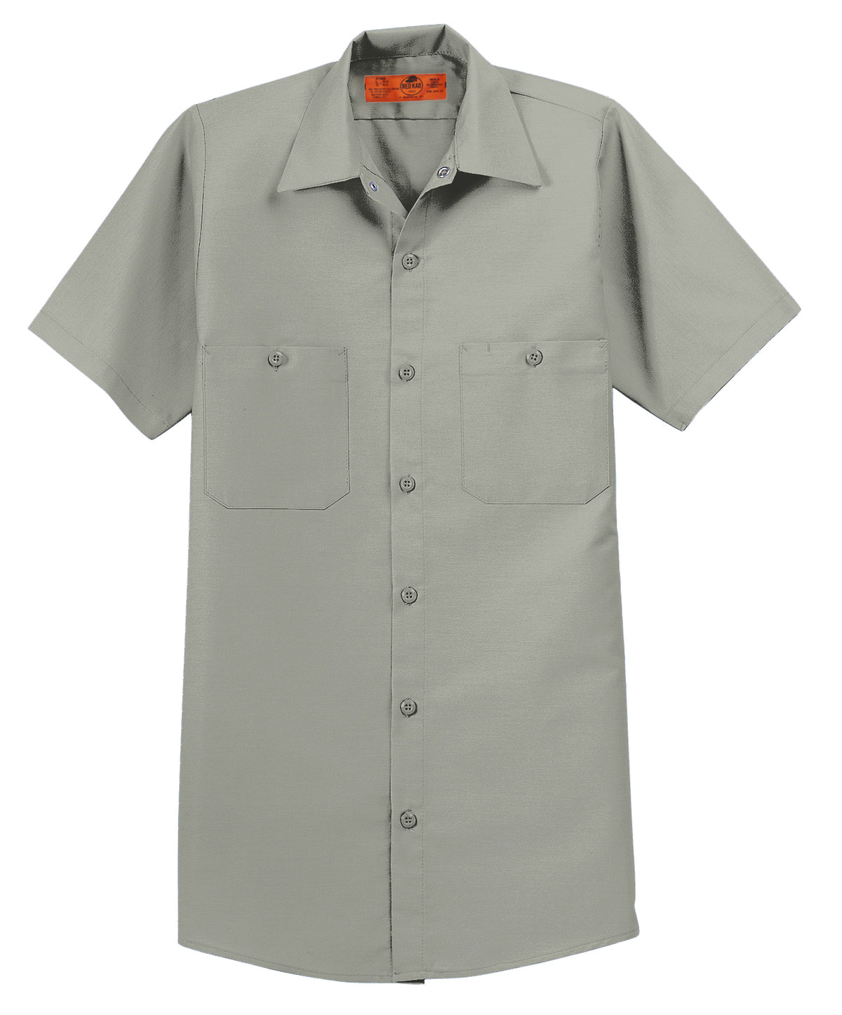 Short Sleeve Button Up Work Shirt