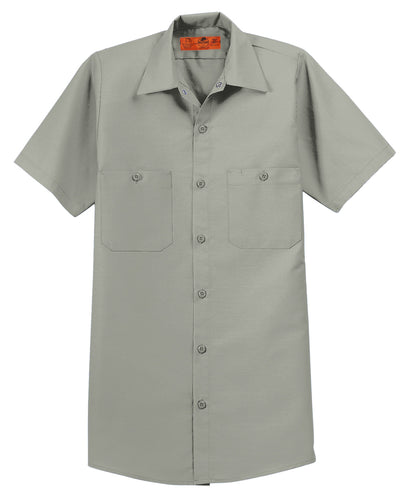 Short Sleeve Button Up Work Shirt
