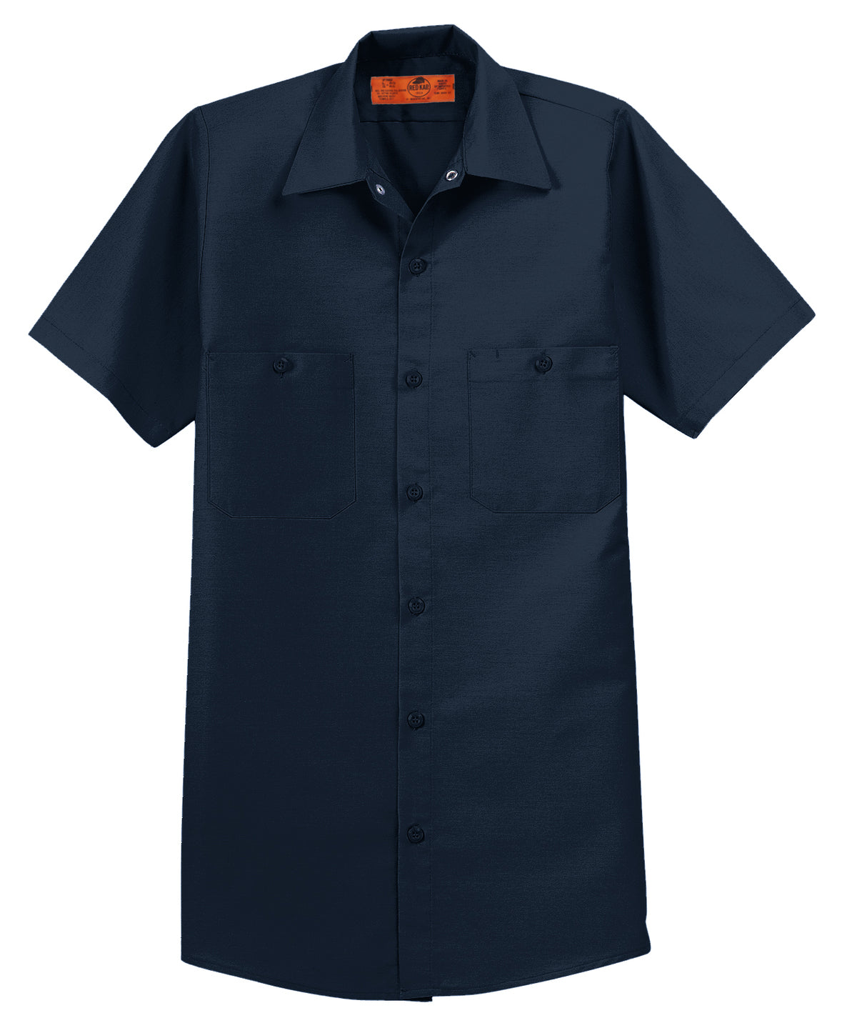 Short Sleeve Button Up Work Shirt