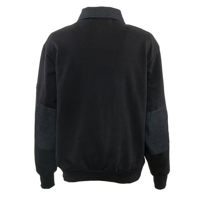 Custom Firefighter Classic Denim Quarter Zip Job Shirt