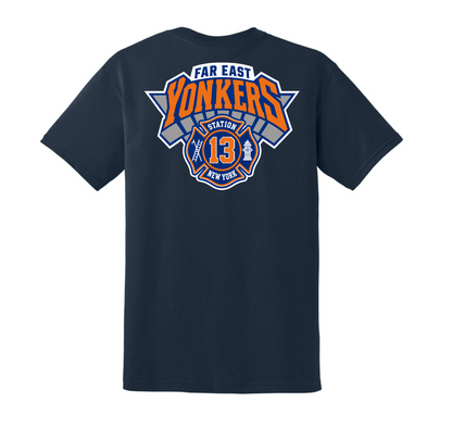 KNICKS Far East Next Level Apparel Cotton Tee