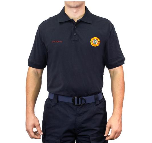 Station 13 GAME 100% Cotton Tactical Polo