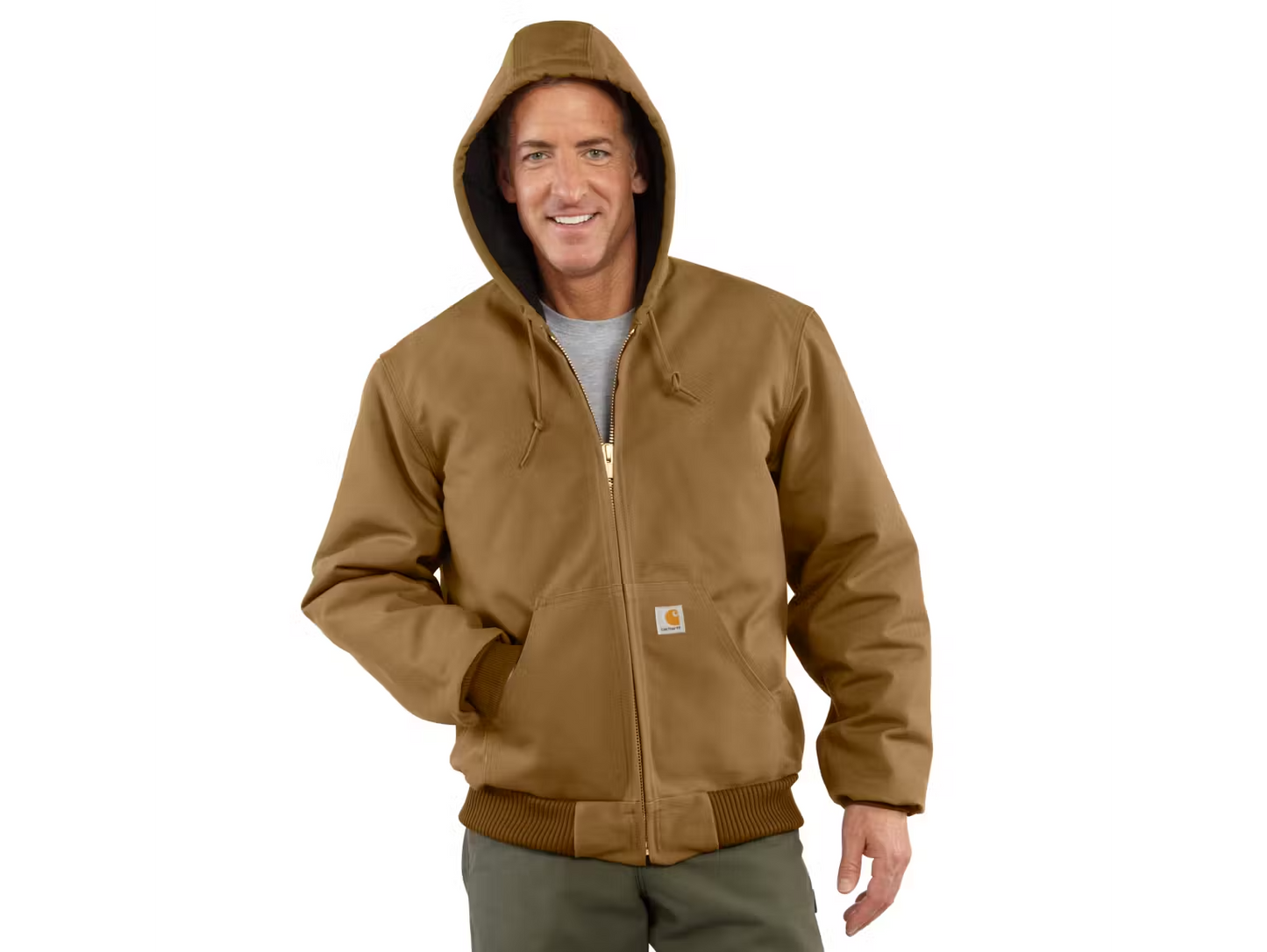 Duck Insulated Flannel-Lined Job Jacket